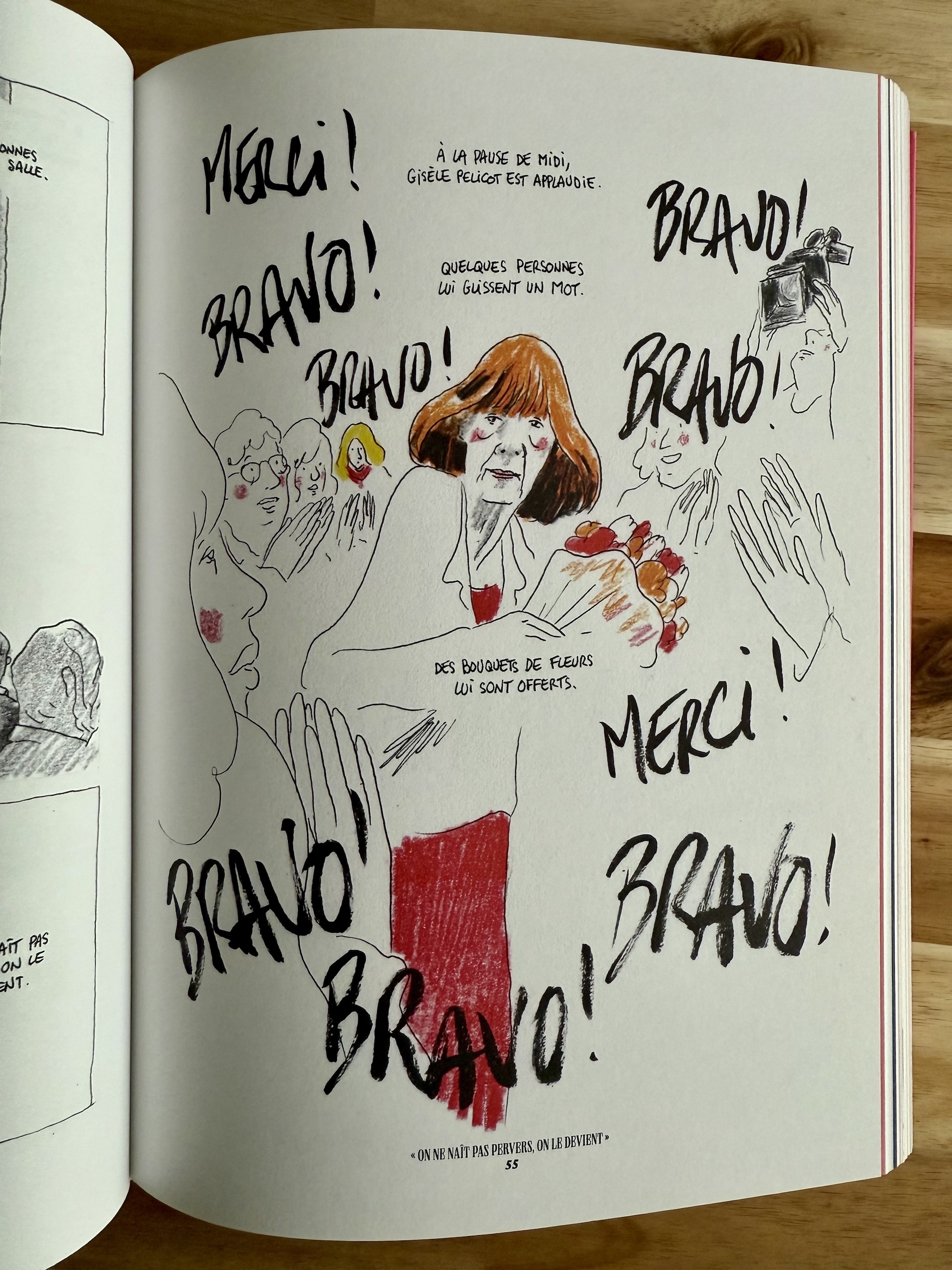 Extrait de la BD Notre Affaire illustré par Hippolyte