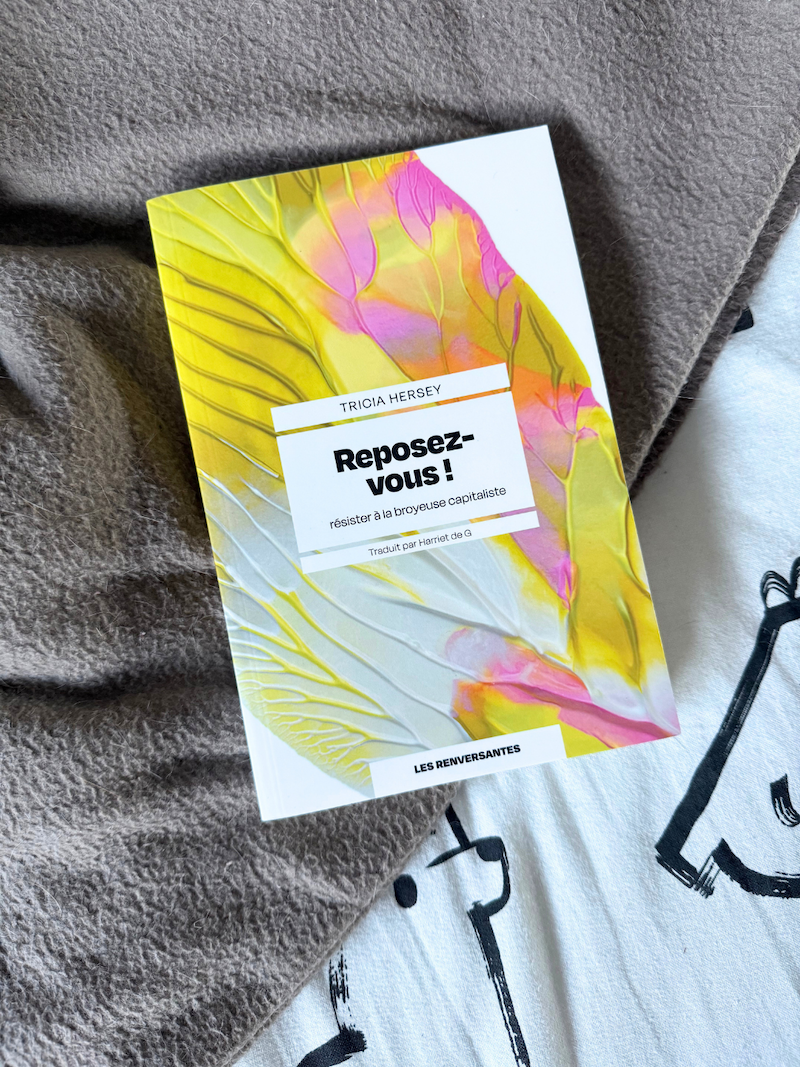 Livre Reposez-vous sur un plaid et une couette